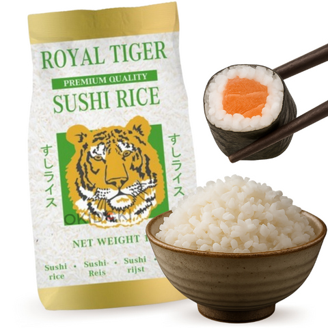Royal Tiger Arroz para Sushi 1kg