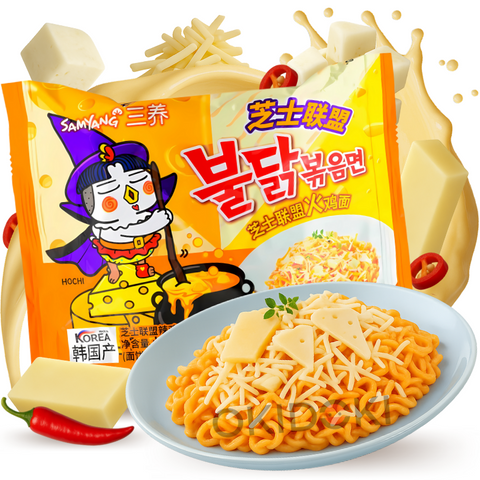 Samyang Buldak Hot Chicken Ramen 4 Cheese Quattro Queso (CN) 145g