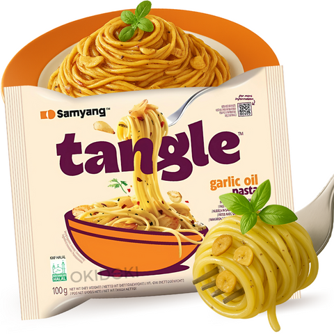 Samyang K-Pasta Tangle Sabor Óleo de Alho (Halal) 100g