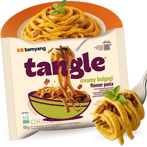 Samyang K-Pasta Tangle Tangluccine Sabor Bulgogi Cremoso (Halal) 105g