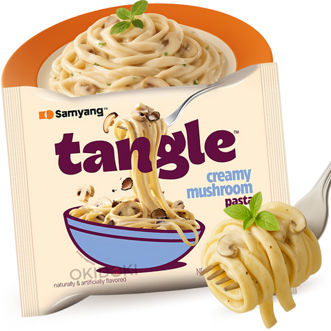 Samyang K-Pasta Tangle Tangluccine Sabor Cremoso de Cogumelo (Halal) 105g
