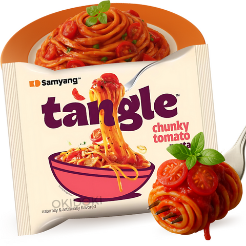 Samyang K-Pasta Tangle Tangluccine Sabor Tomate Pesado (Halal) 105g