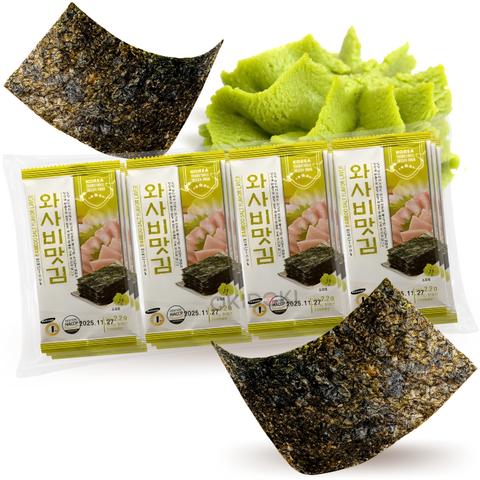Sechang Algas Tostadas Sabor Wasabi (24pcs) 52.8g