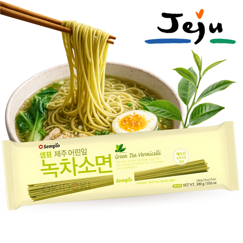Sempio Fideos con Té Verde de Isla Jeju 300g