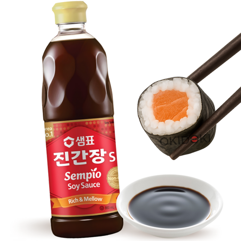 Molho de soja Sempio Jin S 860ml