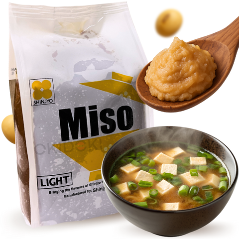 Shinjyo Pasta de Miso Blanco (Shiro Miso) 500g