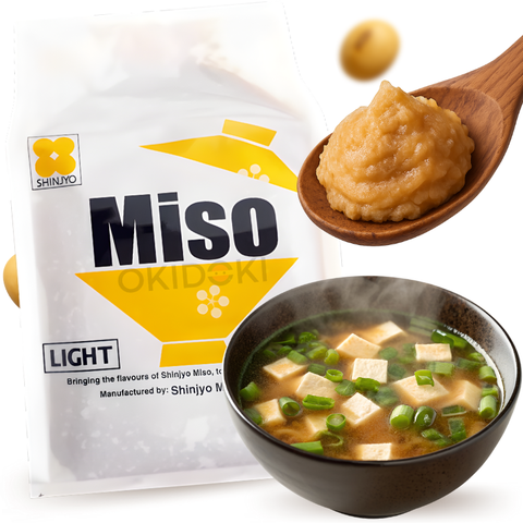Shinjyo Pasta de Miso Blanco (Shiro Miso) 500g