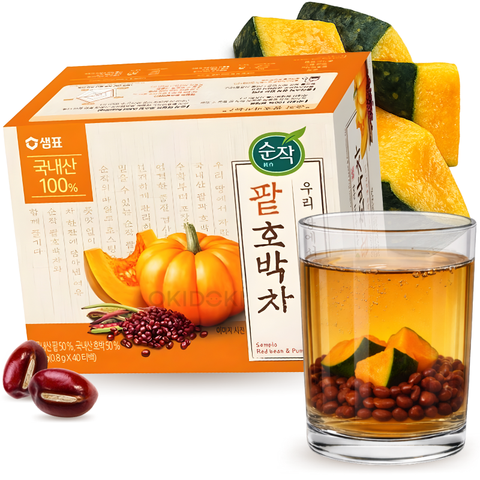 Soonjak Té Coreano de Judías Rojas y Calabaza (0.8g x 40 Bolsitas) 32g
