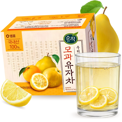 Soonjak Té Coreano de Membrillo y Yuja (0.8g x 40 Bolsitas) 32g