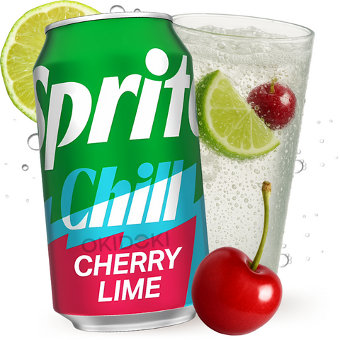 Sprite Chill Cherry and Lime 355ml