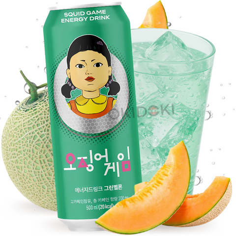 Squid Game Bebida Energética de Melón Verde 500ml