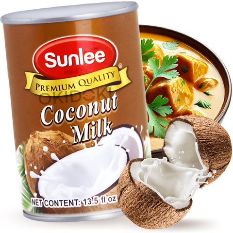 Sunlee Leche de Coco Para Cocinar 400ml