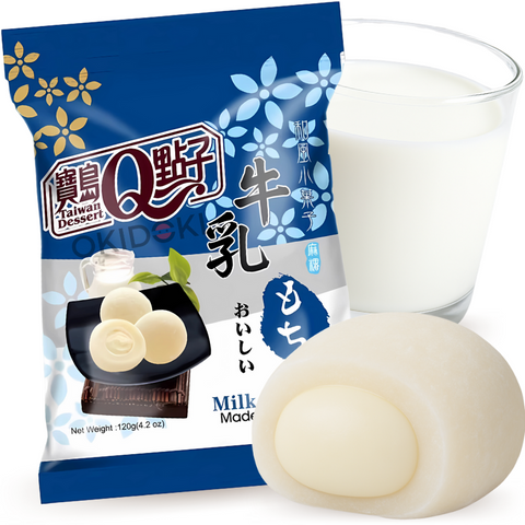 Taiwan Q Mochi Milk Flavor (Halal) 120g