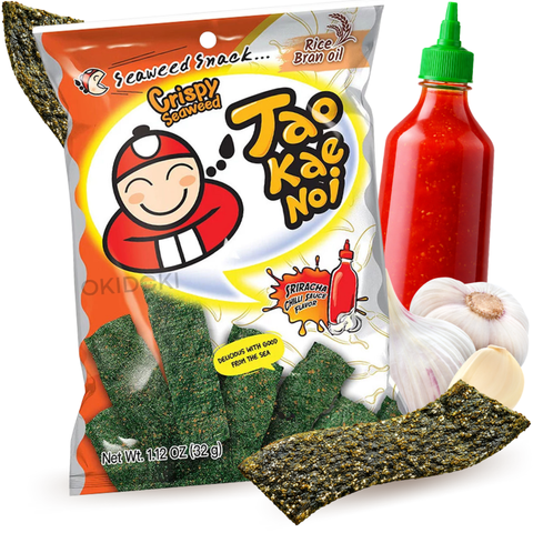 Tao Kae Noi Alga Crujiente Sabor Chile Sriracha 32g