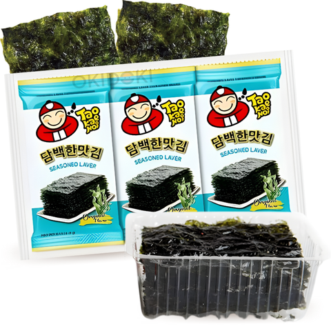Tao Kae Noi Alga Nori Tostada Sabor Original (Halal) 4g x 3pks