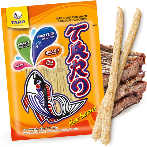 Taro Fish Snack Barbecue Flavor (Halal) 52g