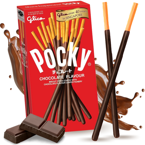 Glico Pocky Original Chocolate Sticks 47g