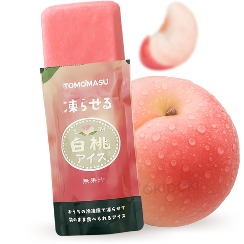 Tomomasa Helado de Fruta Sabor Melocotón Blanco 80g