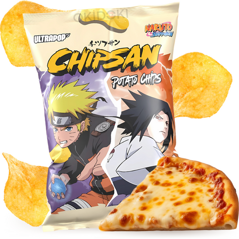 Ultrapop Chipsan Patatas Fritas sabor Pizza (Naruto vs Sasuke) 110g
