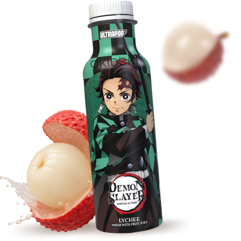 Refrigerante Ultrapop sabor lichia Demon Slayer 330ml