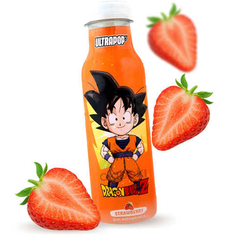 Refrigerante Ultrapop sabor morango (Goku) 330ml