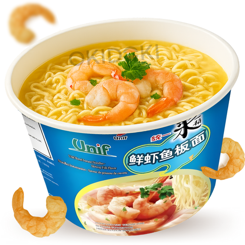 Unif Cup Fideos sabor Gambas y Naruto Maki 108g