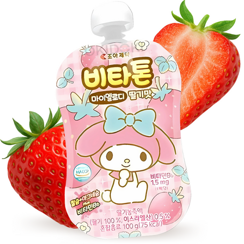 Vitaton Sanrio Bebida de Jelly sabor Fresa 100g