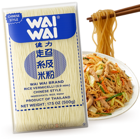 Wai Wai Vermicelli Fideos de Arroz Estilo Chino 500g