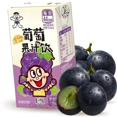 Want Want Bebida de Jugo de Uva 125ml