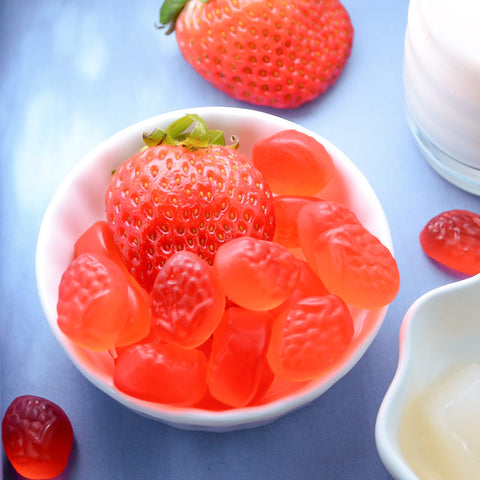 Want Want Gominolas de Fresa Strawberry 20g