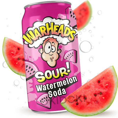 Warhead Sour Soda Watermelon Flavor 330ml