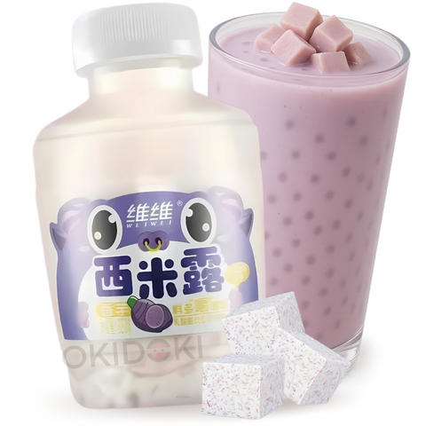 Weiwei Bebida con Jelly Sabor a Taro 320g