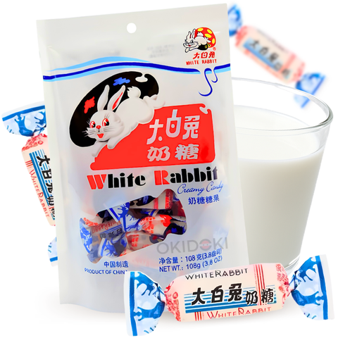 White Rabbit Caramelos de Leche 108g