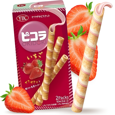 YBC Galleta Picola Sabor Fresa 49g