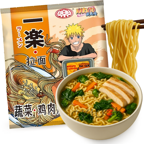YILE Naruto Kip en Groente Ramen 92g