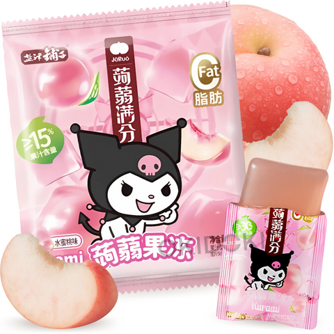 YJPZ Sanrio Gelatina de Konjac sabor Melocotón (6pcs) 96g