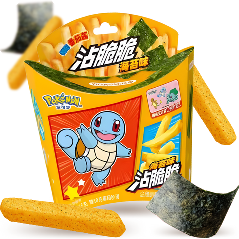 Yizhi Pokémon Patatas Crujientes sabor Alga Nori 15g