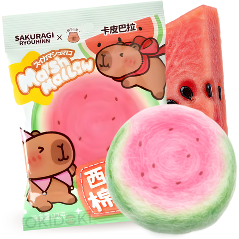 Ym Capibara 西瓜造型棉花糖 12g
