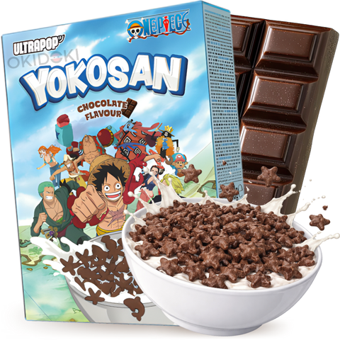 Yokosan Cereales de Desayuno One Piece Sabor Chocolate 350g