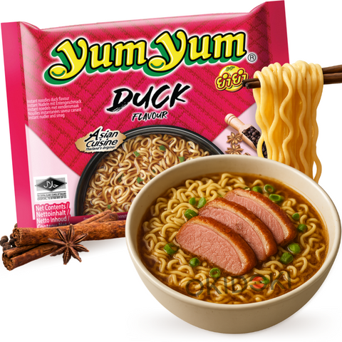 Yum Yum Fideos Sabor Pato (Halal) 60g