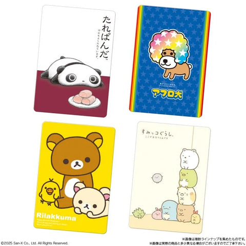 Bandai San-X Universe Galleta Wafer con Tarjeta 12g