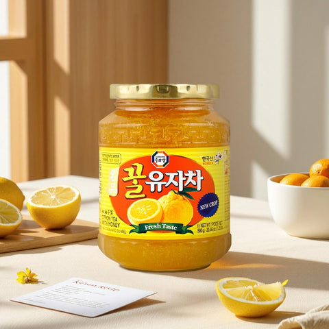 Surasang Infusión de Yuja (Limón Coreano) y Miel 580g