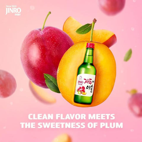 Jinro Soju Ume Plum Ciruela Alc. 13% 360ml