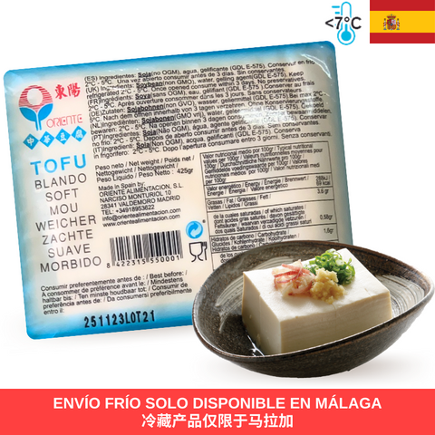 Orente Tofu Fresco Blando 425g
