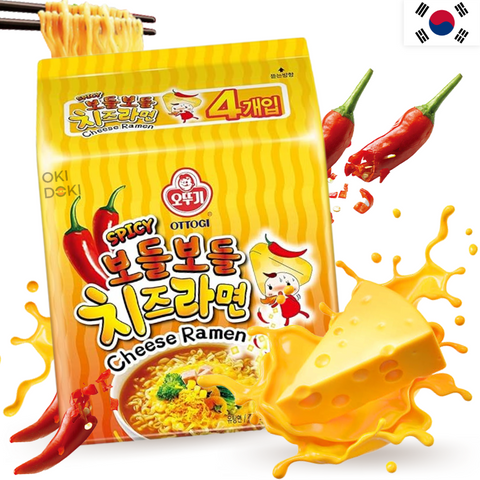 Ottogi Ramyum Ramen com Queijo Apimentado 111g X 4