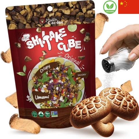 Mush Garden Shiitake Snack (blokje) 60g
