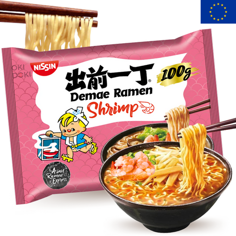 Nissin Demae Itcho Ramen Fideos Sabor Gambas 100g