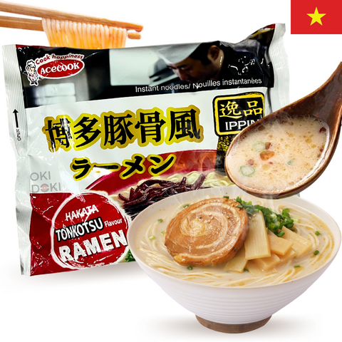 ACECOOK Ramen Estilo Japonés Sabor Hakata Tonkotsu 82g