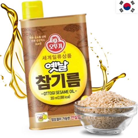 Ottogi Aceite de Sesamo 100% Puro 350ml