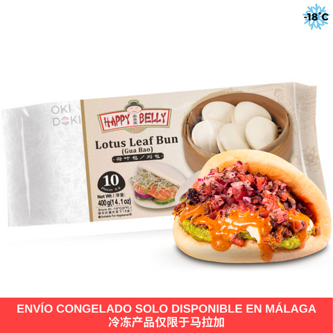 Pão Gua Bao Branco Hb 10 unidades x 40g